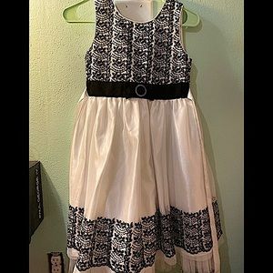 Jona Michelle black and white dress